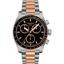 Load image into Gallery viewer, Tissot PR516 Chronograph Black Dial Two Tone Steel Strap Watch for Men - T149.417.22.051.01