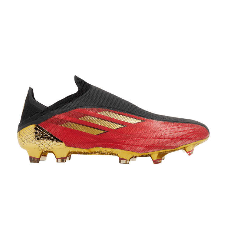 adidas X Speedflow+ FG Vivid Red Gold Metallic