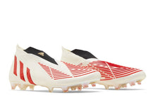 Load image into Gallery viewer, adidas Predator Edge+ FG Off White Vivid Red