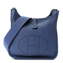 Load image into Gallery viewer, Taurillon Clemence Evelyne III PM Bleu Agate