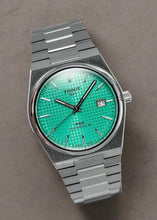 Load image into Gallery viewer, Tissot PRX Powermatic 80 Automatic Mint Green Dial Silver Steel Strap Watch for Men - T137.407.11.091.01