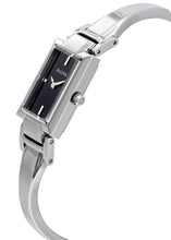 Load image into Gallery viewer, Bulova Classic Collection Black Dial Silver Steel Strap Watch for Women - 96L138