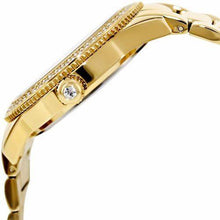 Load image into Gallery viewer, Bulova Multi Function Gold Dial Gold Steel Strap Watch for Women - 97N102