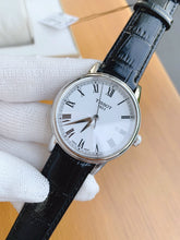 Load image into Gallery viewer, Tissot T Classic Carson White Dial Black Leather Strap Watch for Men - T085.410.16.013.00