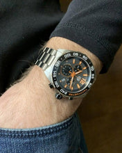 Load image into Gallery viewer, Tag Heuer Formula 1 Chronograph Ceramic Black Dial Silver Steel Strap Watch for Men - CAZ101AH.BA0842