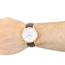 Load image into Gallery viewer, Tissot T Classic Tradition Chronograph White Dial Brown Leather Strap Watch For Men - T063.617.36.037.00