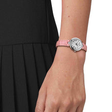 Load image into Gallery viewer, Tissot Bellissima Small Lady Silver Dial Pink Leather Strap Watch For Women - T126.010.16.013.01