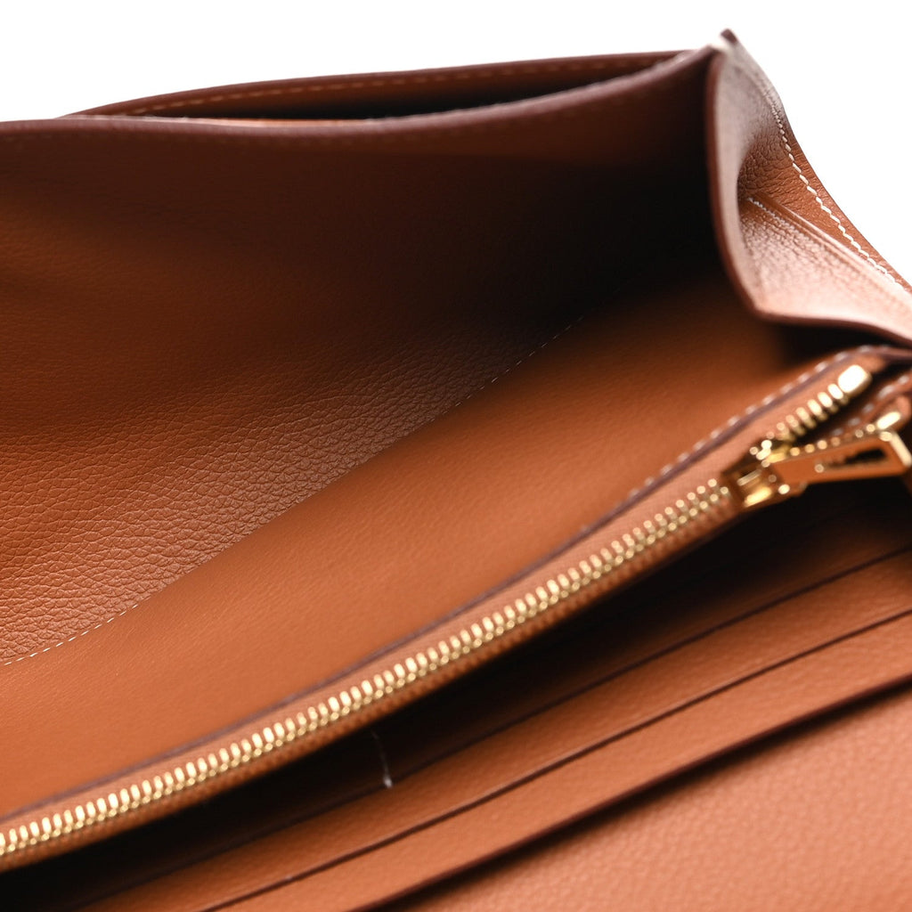 Evercolor Constance Wallet To Go Gold
