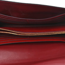 Load image into Gallery viewer, Shiny Alligator Constance Long Wallet Rouge Vif