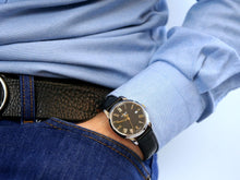 Load image into Gallery viewer, Tissot T Classic Dream Black Dial Black Leather Strap Watch for Men - T033.410.26.053.01