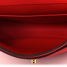 Load image into Gallery viewer, Taurillon Clemence Chevre Mysore Saut 25 Rouge De Coeur Rose Azalee Rouge Sellier