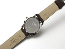 Load image into Gallery viewer, Tissot T Classic Dream White Dial Brown Leather Strap Watch for Men - T033.410.26.011.01