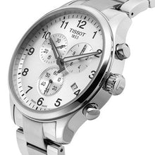 Load image into Gallery viewer, Tissot Chrono XL Classic Silver Dial Silver Steel Strap Watch For Men - T116.617.11.037.00