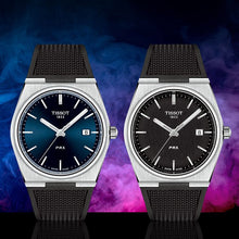 Load image into Gallery viewer, Tissot PRX Black Dial Black Rubber Strap Watch For Men - T137.410.17.051.00