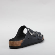 Load image into Gallery viewer, BIRKENSTOCK ARIZONA BIG BUCKLE 1011074 BLACK OILED