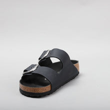 Load image into Gallery viewer, BIRKENSTOCK ARIZONA BIG BUCKLE 1011074 BLACK OILED