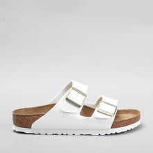 Load image into Gallery viewer, BIRKENSTOCK - ARIZONA 1005293 - PATENT WHITE SANDALS