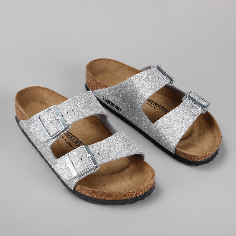 BIRKENSTOCK - ARIZONA SHINY 1030101 - SILVER
