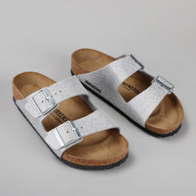 Load image into Gallery viewer, BIRKENSTOCK - ARIZONA SHINY 1030101 - SILVER