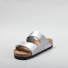 Load image into Gallery viewer, BIRKENSTOCK - ARIZONA 1012282 - SILVER SANDALS