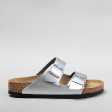 Load image into Gallery viewer, BIRKENSTOCK - ARIZONA 1012282 - SILVER SANDALS