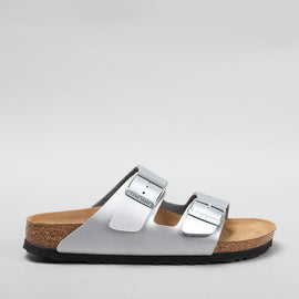 BIRKENSTOCK - ARIZONA 1012283 BF - SILVER NARROW