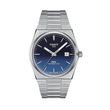 Load image into Gallery viewer, Tissot Powermatic 80 Automatic Gradient Blue Dial Silver Steel Strap Watch for Men - T137.407.11.051.01