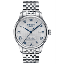 Load image into Gallery viewer, Tissot Le Locle Powermatic 80 Silver Dial Silver Steel Strap Watch for Men - T006.407.11.033.03