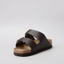Load image into Gallery viewer, BIRKENSTOCK - ARIZONA 51103 - DK BROWN SMOOTH LEATHER NARROW