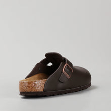 Load image into Gallery viewer, BIRKENSTOCK - BOSTON 60101 - DARK BROWN SMOOTH LEATHER