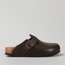 Load image into Gallery viewer, BIRKENSTOCK - BOSTON 60101 - DARK BROWN SMOOTH LEATHER
