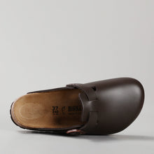 Load image into Gallery viewer, BIRKENSTOCK - BOSTON 60101 - DARK BROWN SMOOTH LEATHER