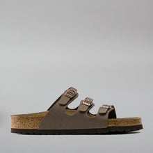 Load image into Gallery viewer, BIRKENSTOCK FLORIDA 53881 MOCCA LEATHER SFB