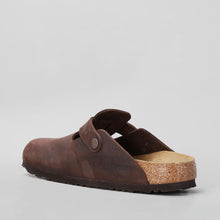 Load image into Gallery viewer, BIRKENSTOCK - BOSTON CLOGS 860133 - HABANA OILED LEATHER - NARROW FIT