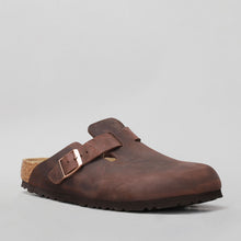 Load image into Gallery viewer, BIRKENSTOCK - BOSTON CLOGS 860133 - HABANA OILED LEATHER - NARROW FIT