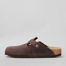 Load image into Gallery viewer, BIRKENSTOCK - BOSTON CLOGS 860133 - HABANA OILED LEATHER - NARROW FIT