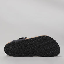Load image into Gallery viewer, BIRKENSTOCK - GIZEH 845251 - BLACK OILED LEATHER