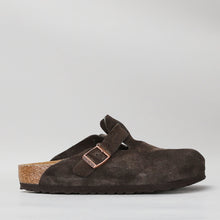 Load image into Gallery viewer, BIRKENSTOCK - BOSTON CLOGS - MOCCA SUEDE