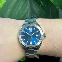 Load image into Gallery viewer, Tag Heuer Formula 1 Blue Dial Silver Steel Strap Watch for Men - WAZ1118.BA0875