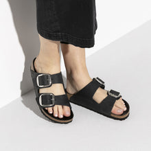 Load image into Gallery viewer, BIRKENSTOCK ARIZONA BIG BUCKLE 1011074 BLACK OILED
