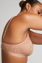 Load image into Gallery viewer, Eyelet Lace Cutout Bra in Buff