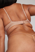 Load image into Gallery viewer, Glacé Triangle Bra in Buff