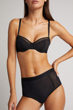 Load image into Gallery viewer, Sieve Balconette Bra in Black