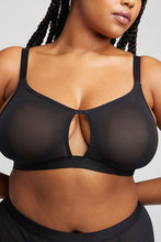 Load image into Gallery viewer, Sieve Cutout Bra in Black
