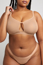 Load image into Gallery viewer, Sieve Cutout Bra in Buff