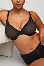Load image into Gallery viewer, Sieve Demi Bra in Black
