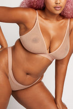 Load image into Gallery viewer, Sieve Triangle Bra in Buff