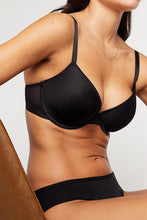 Load image into Gallery viewer, Stealth Mode Demi Bra in Black
