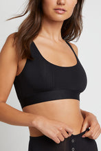 Load image into Gallery viewer, Whipped Bra Top in Black