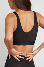 Load image into Gallery viewer, Whipped Bra Top in Black